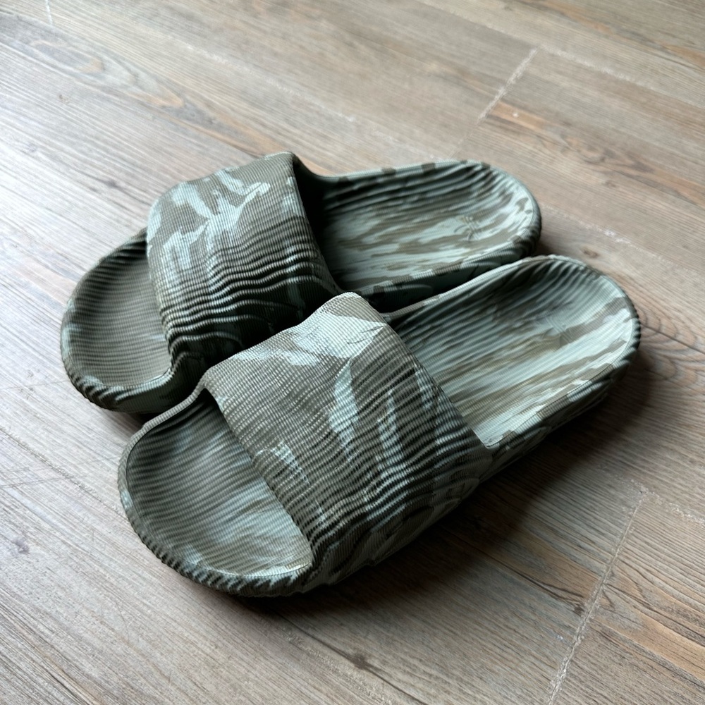 Adidas Camouflage Slide Sandals
